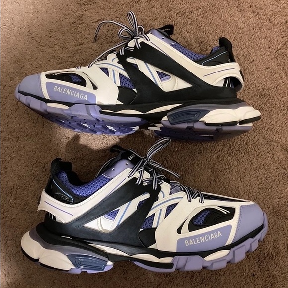 Grey and purple track balenciaga Clearance